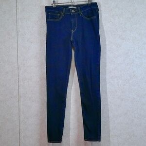 NWOT Levi’s 711 Skinny Jeans,HyperSoft Dark Wash Denim 5 Pocket,Stretch Sz 30/30